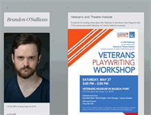 Tablet Screenshot of brandonosullivan.com